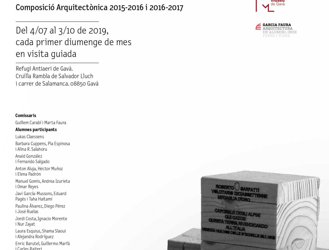 Maquetes d’arquitectura commemorativa i funerària del segle XX