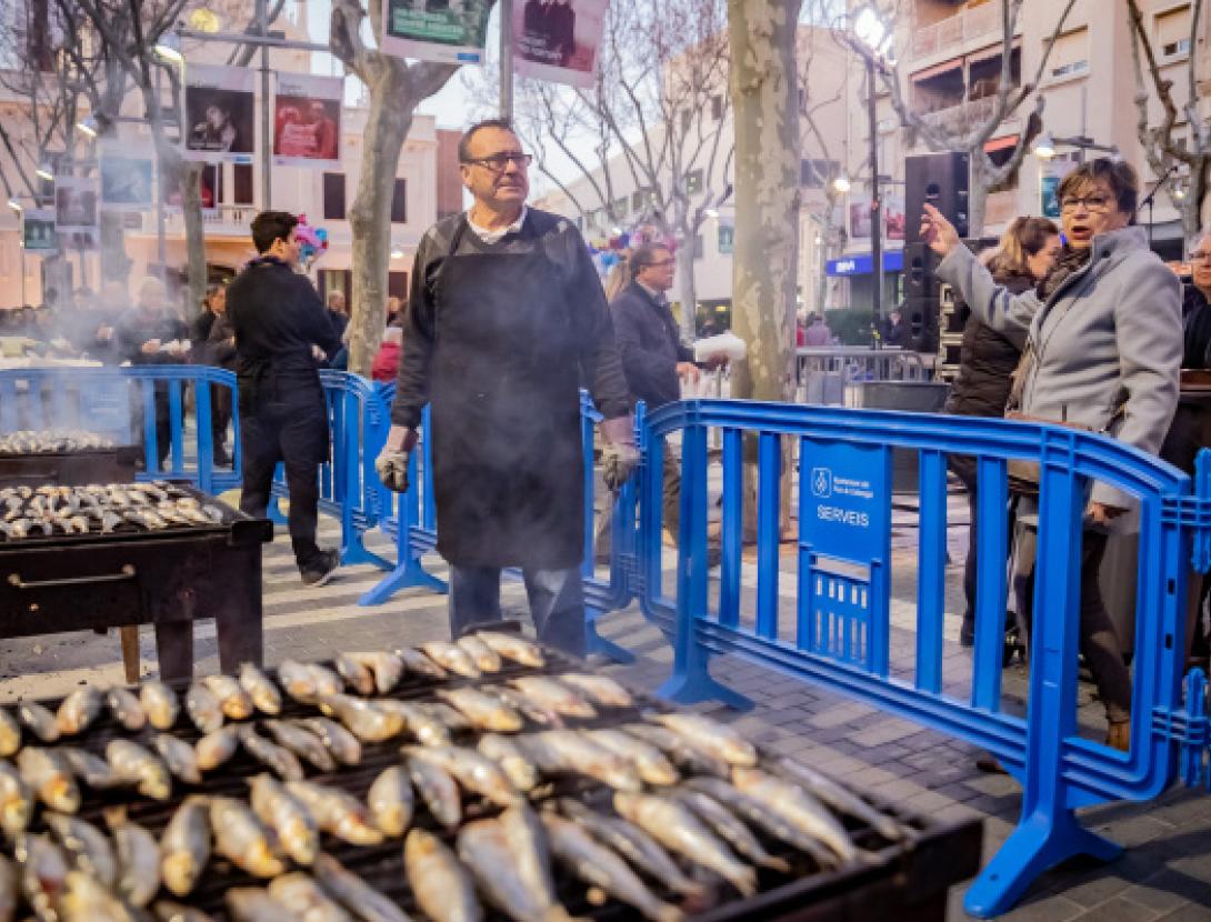 Dimecres de Cendra. Sardinada popular i animació infantil