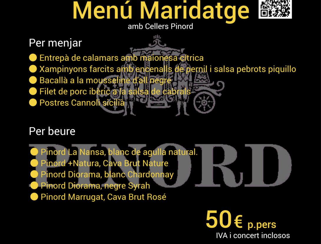 Sopar Maridatge amb concert de Bluegrass