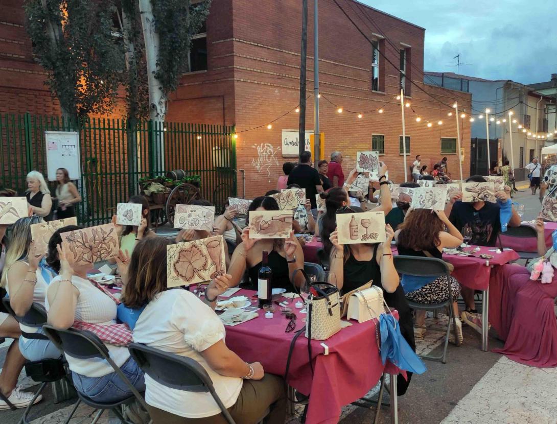 Vols ser artista per una estona?, pintem amb Oli verge d'oliva i Vi sostenibles (No cal saber dibuixar)