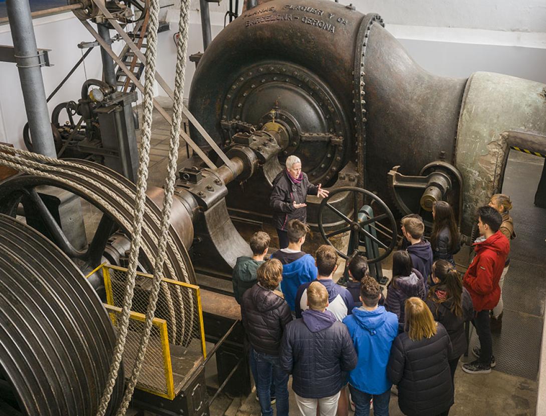 Visita guiada a l'interior del Museu de la Colònia Sedó
