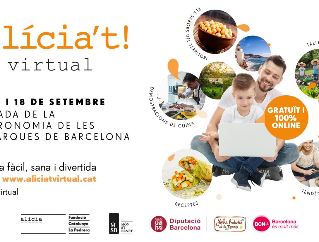 La Gastronomia del Baix Llobregat protagonista a la Festa Alícia’t