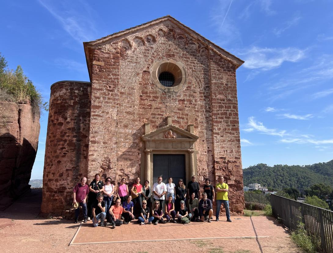 s Punts d'Informació del Baix Llobregat visiten Cervelló i el seu entorn natural