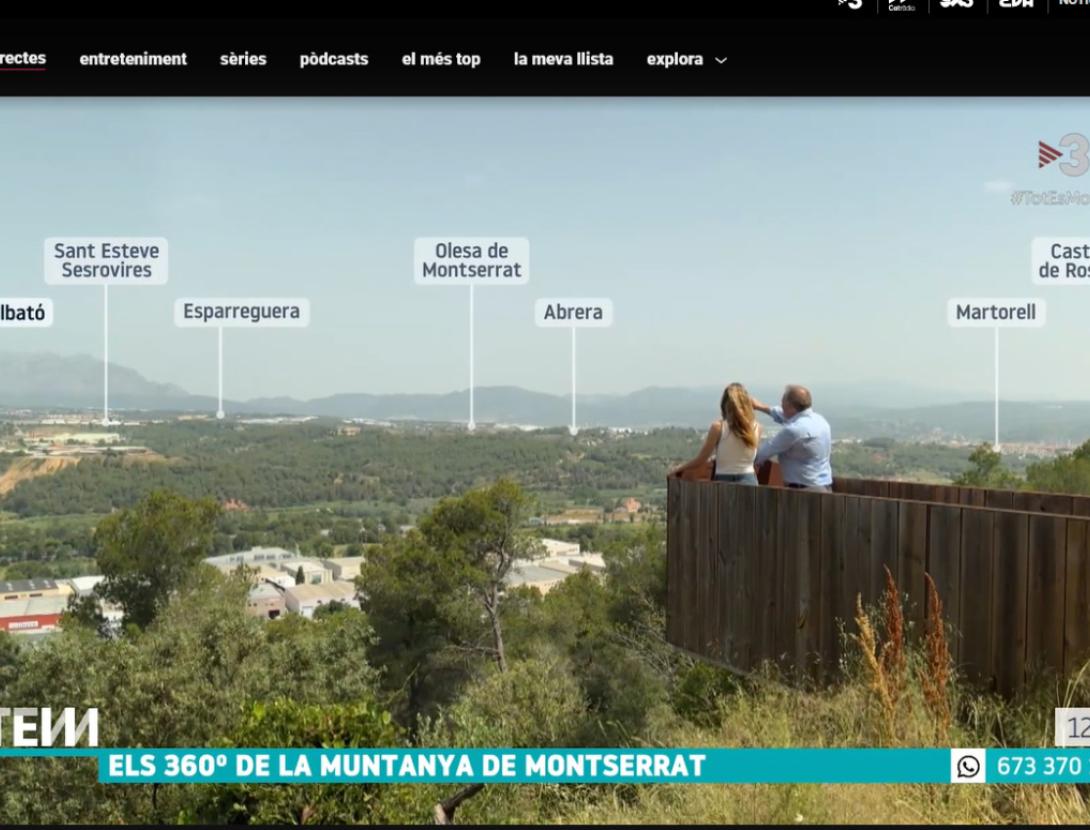 Els Set Balcons de Montserrat protagonistes en l'últim capítol de la temporada del &quot;Tot es mou&quot;