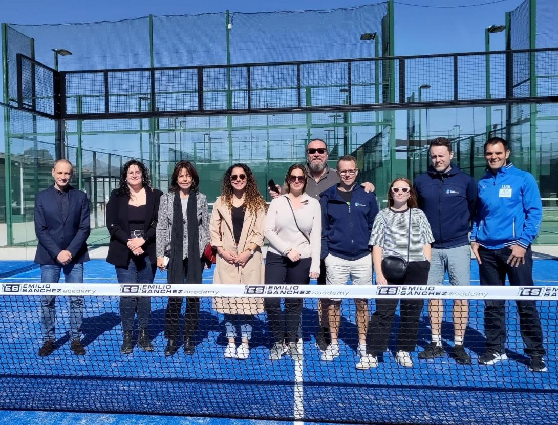 Tour Operadors de Pàdel visiten l'oferta esportiva el Baix Llobregat