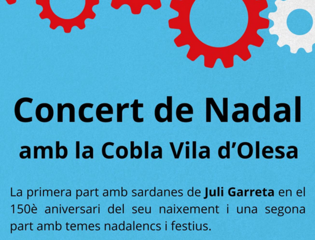 Concert de Nadal amb la Cobla Vila d'Olesa